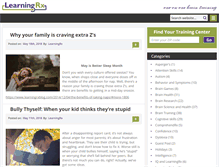 Tablet Screenshot of learningrxblog.com